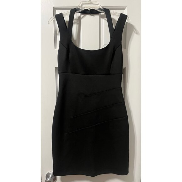 Guess Black Mini Dress, Size 6 - Picture 5 of 11